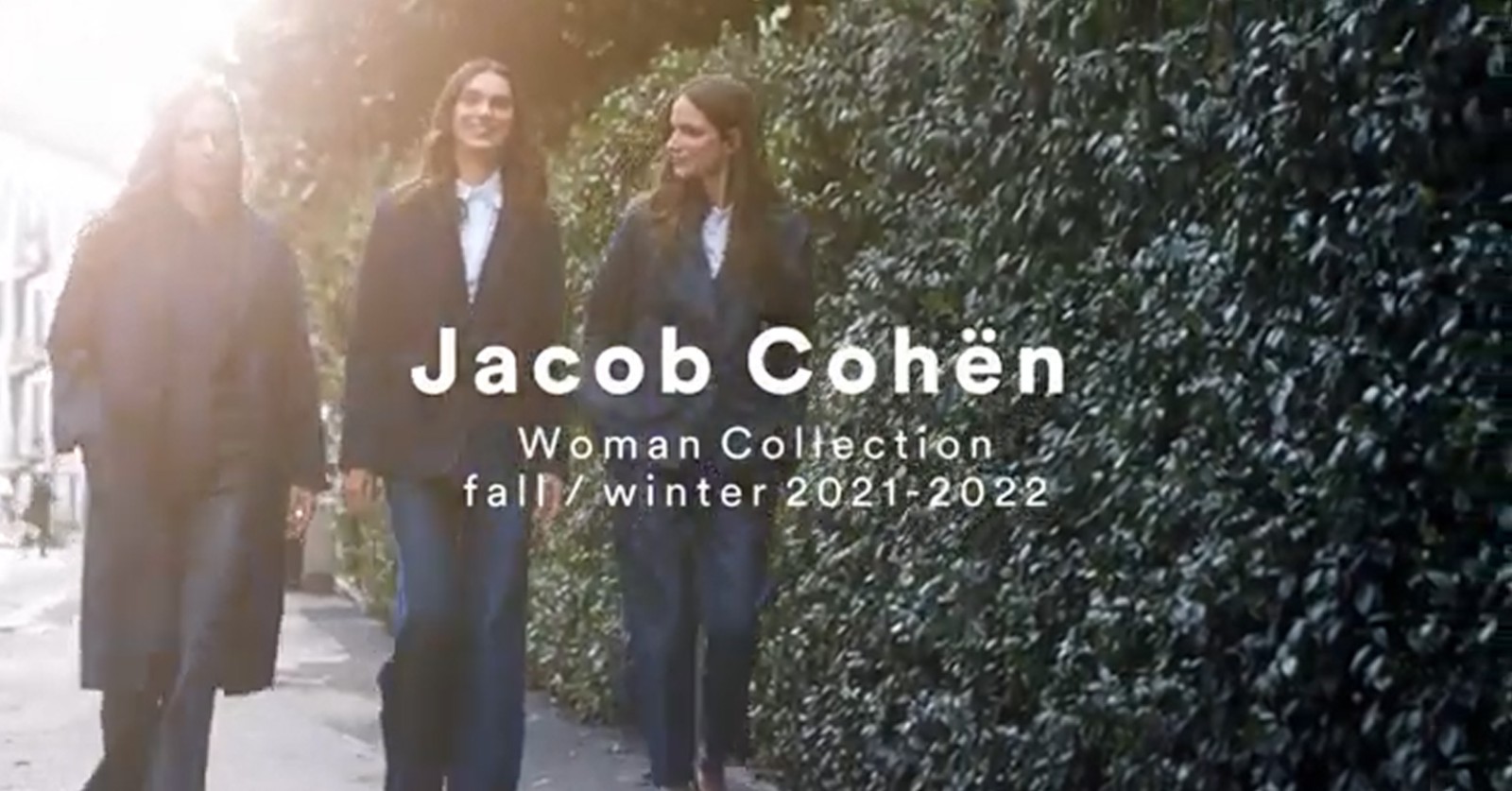 Jacob Cohën Woman Fall/Winter 2021 - 2022 - Video